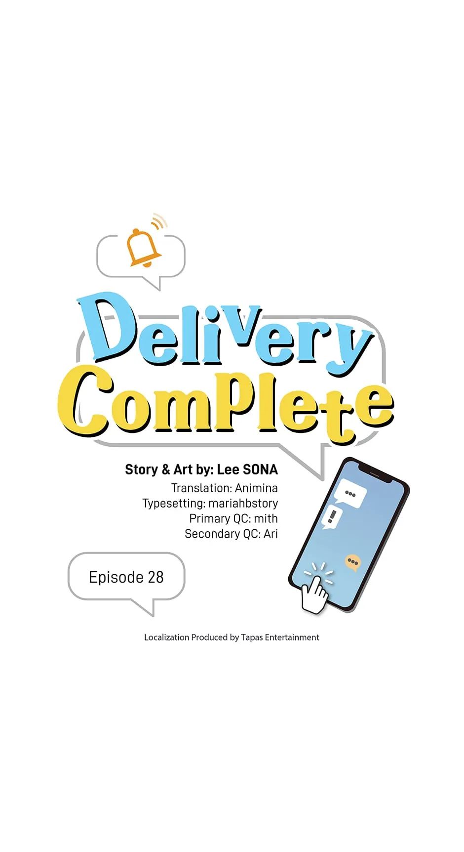 Read Delivery Complete chapter 28 image 5 on Lezhin