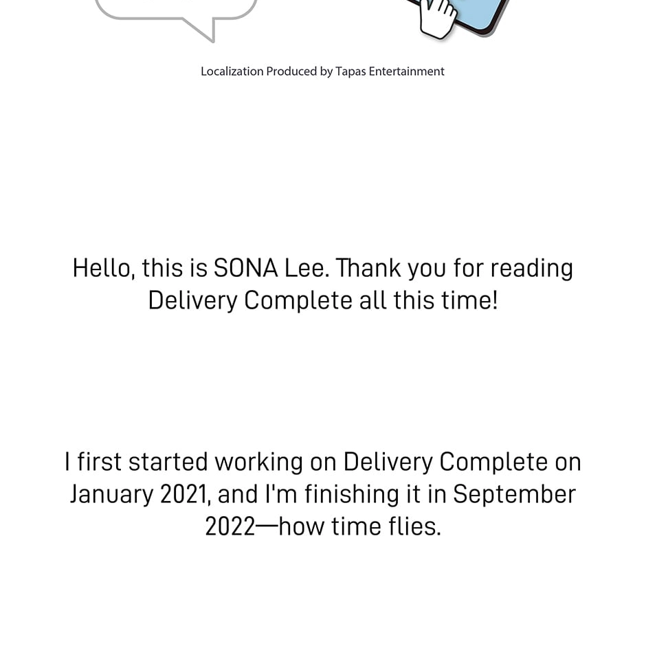 Read Delivery Complete chapter 30.1 image 1 on Lezhin