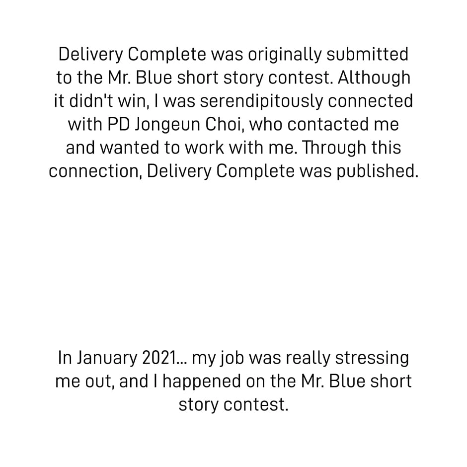 Read Delivery Complete chapter 30.1 image 2 on Lezhin