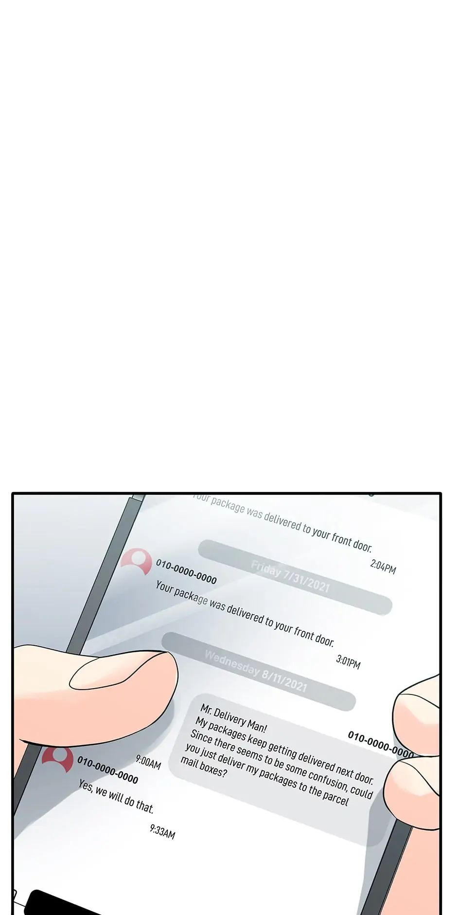 Read Delivery Complete chapter 5 image 46 on Lezhin