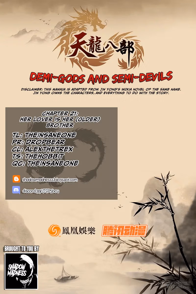 Read Demi-Gods and Semi-Devils chapter 21 image 0 on Lezhin