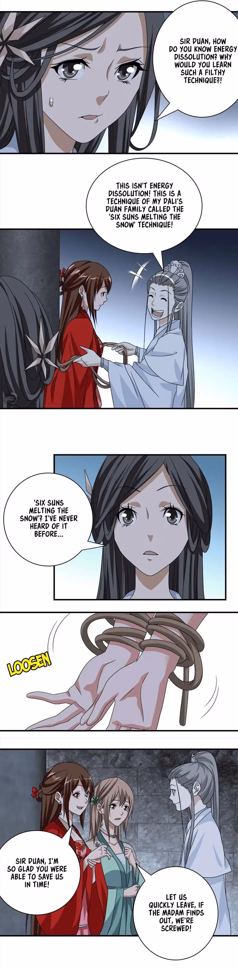 Read Demi-Gods and Semi-Devils chapter 73 image 10 on Lezhin