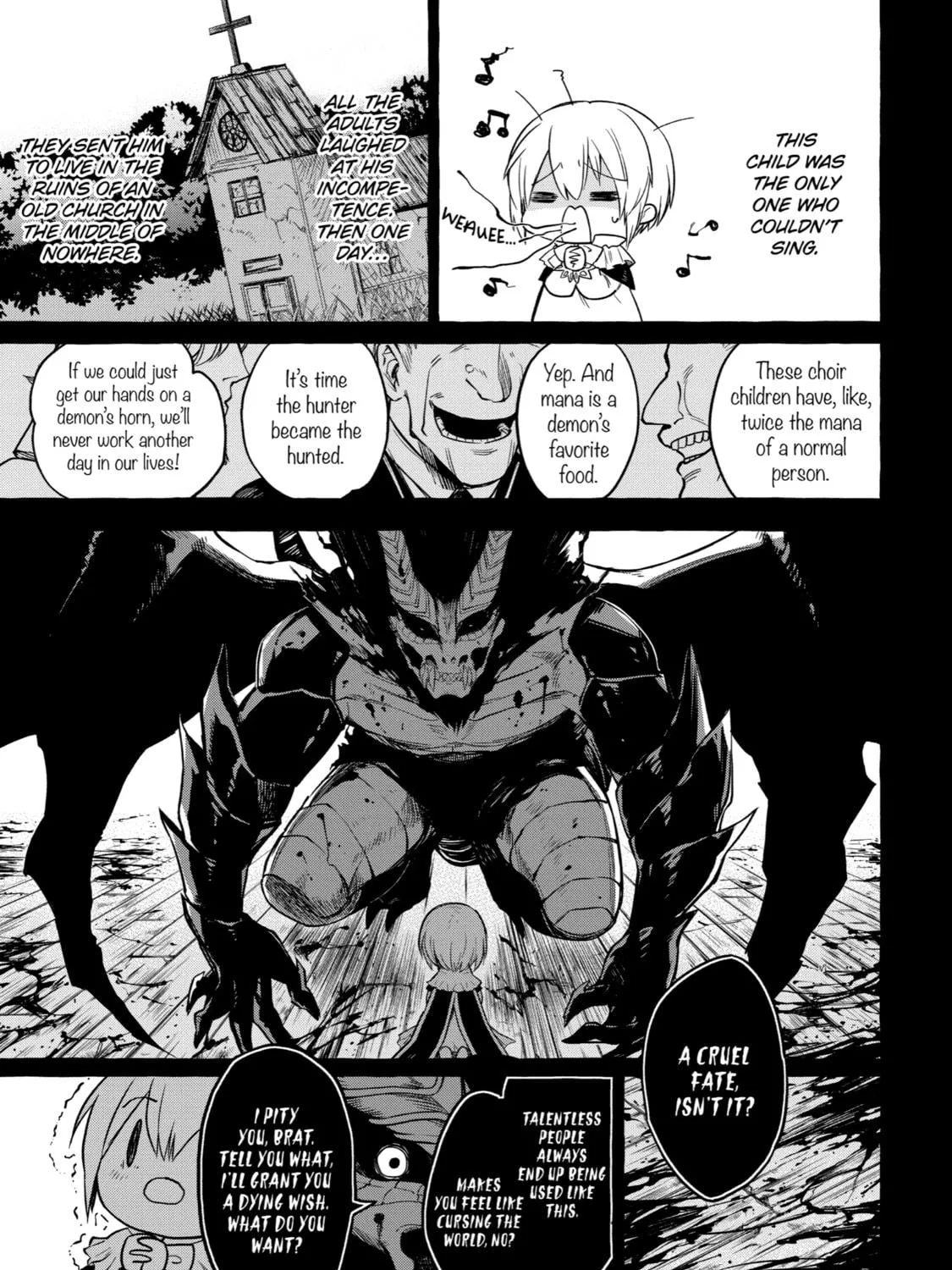 Read Demon and Song chapter 1 image 4 on Lezhin