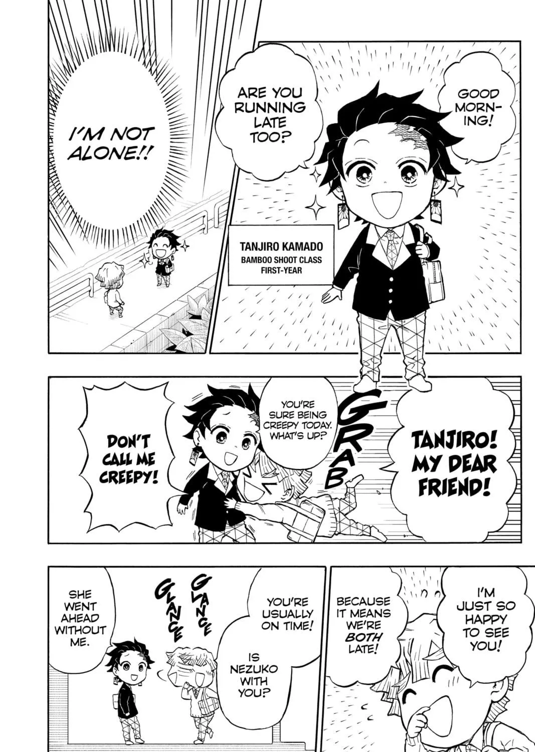 Read Demon Slayer: Kimetsu Academy chapter 1 image 10 on Lezhin
