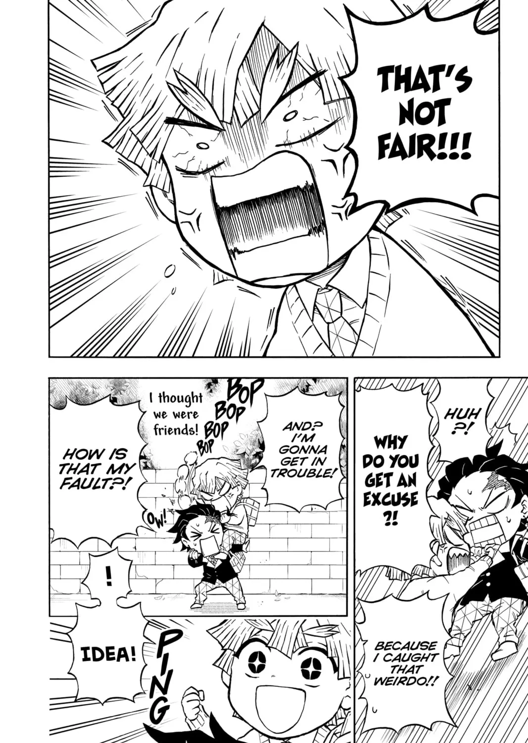 Read Demon Slayer: Kimetsu Academy chapter 1 image 14 on Lezhin