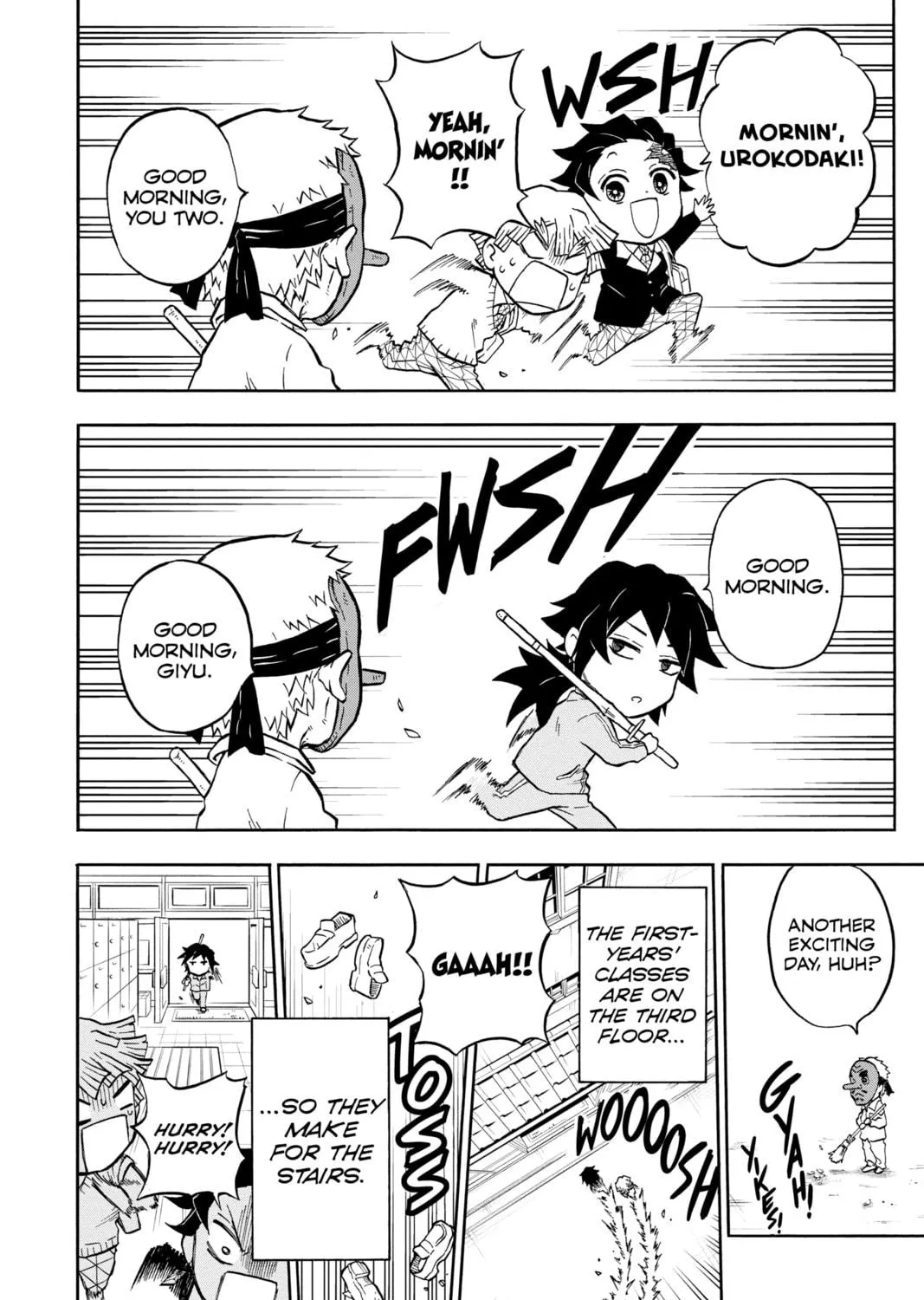 Read Demon Slayer: Kimetsu Academy chapter 1 image 22 on Lezhin