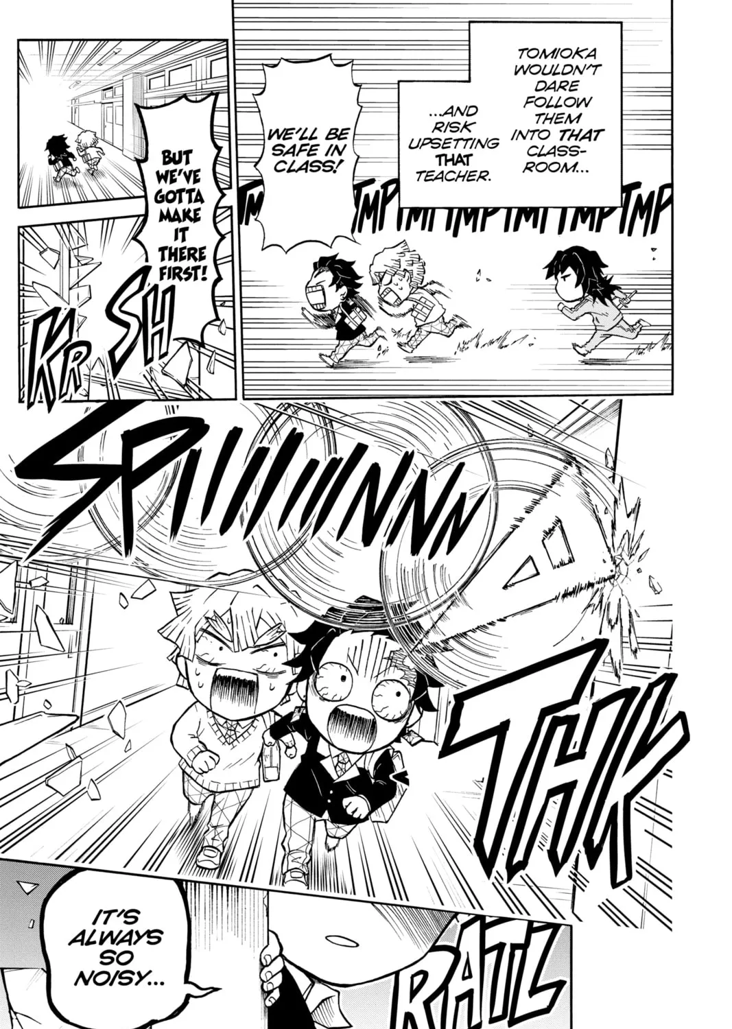 Read Demon Slayer: Kimetsu Academy chapter 1 image 24 on Lezhin