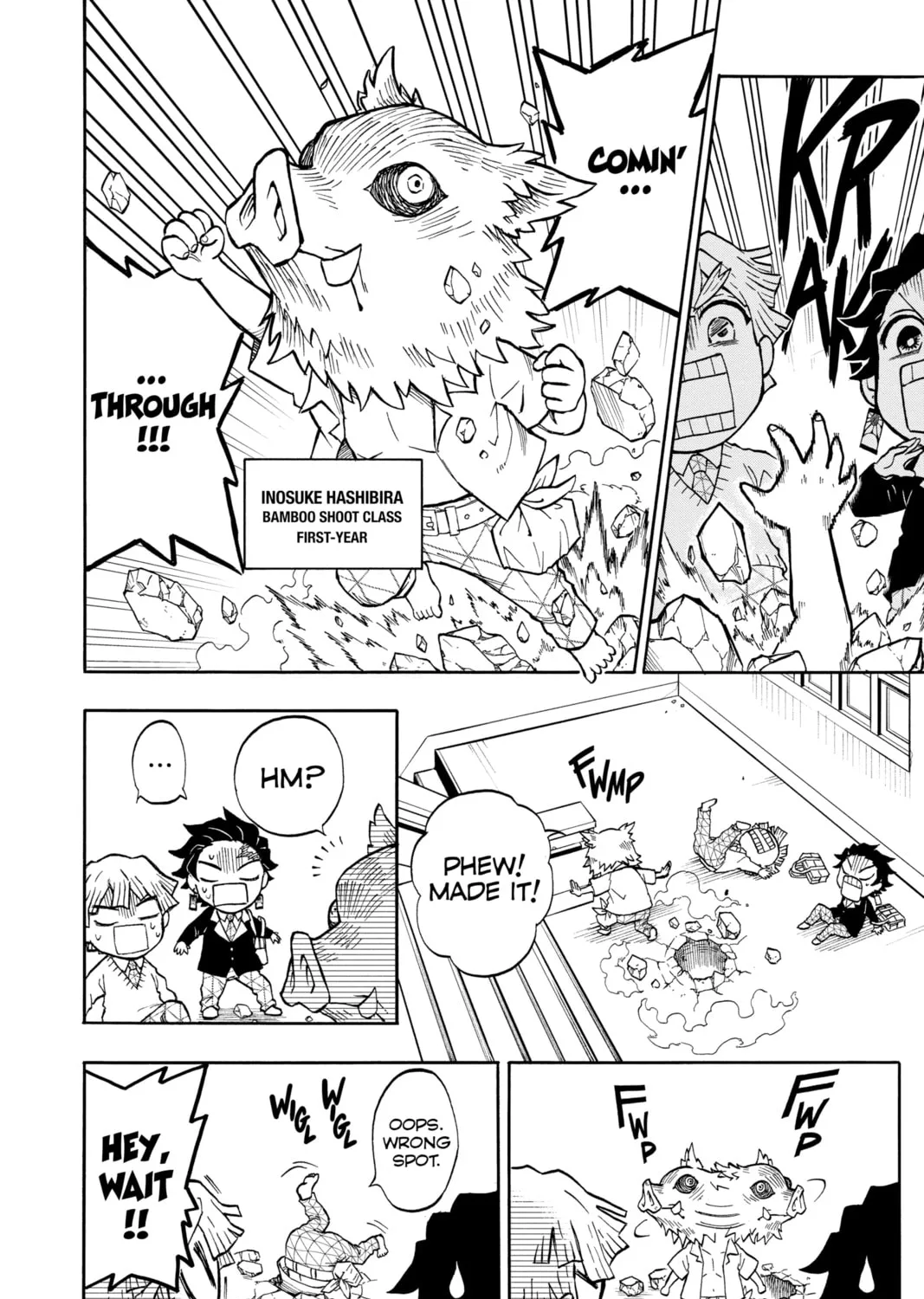 Read Demon Slayer: Kimetsu Academy chapter 1 image 30 on Lezhin