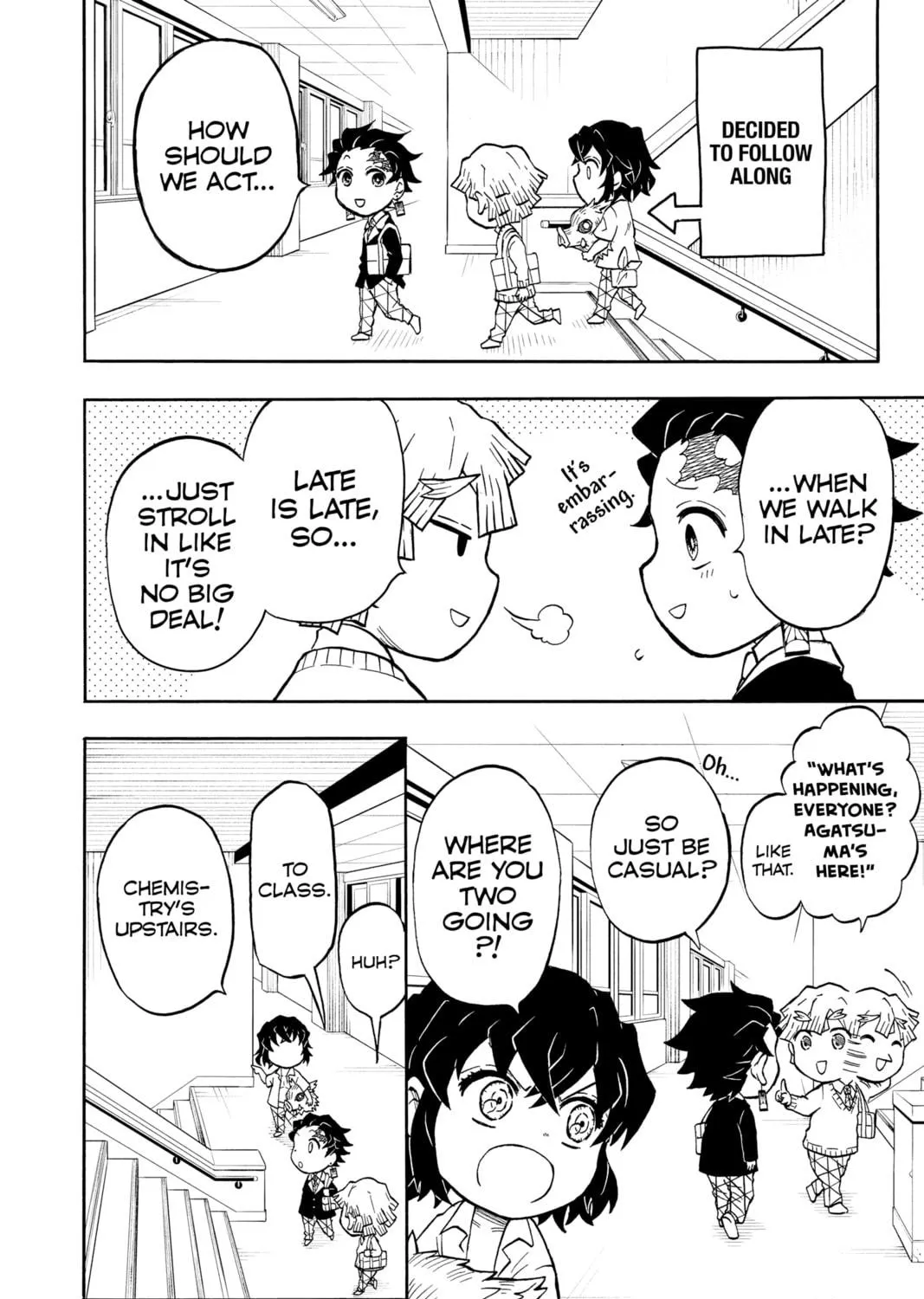 Read Demon Slayer: Kimetsu Academy chapter 1 image 34 on Lezhin