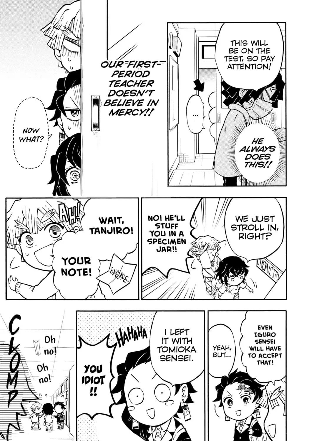 Read Demon Slayer: Kimetsu Academy chapter 1 image 40 on Lezhin