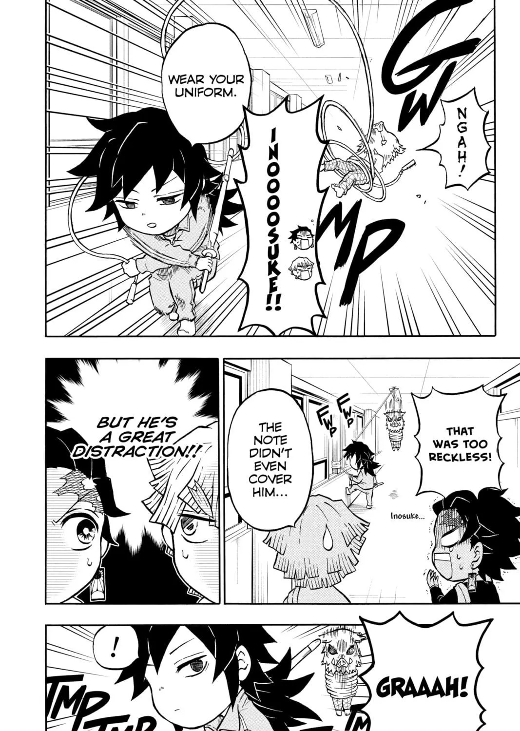 Read Demon Slayer: Kimetsu Academy chapter 1 image 46 on Lezhin
