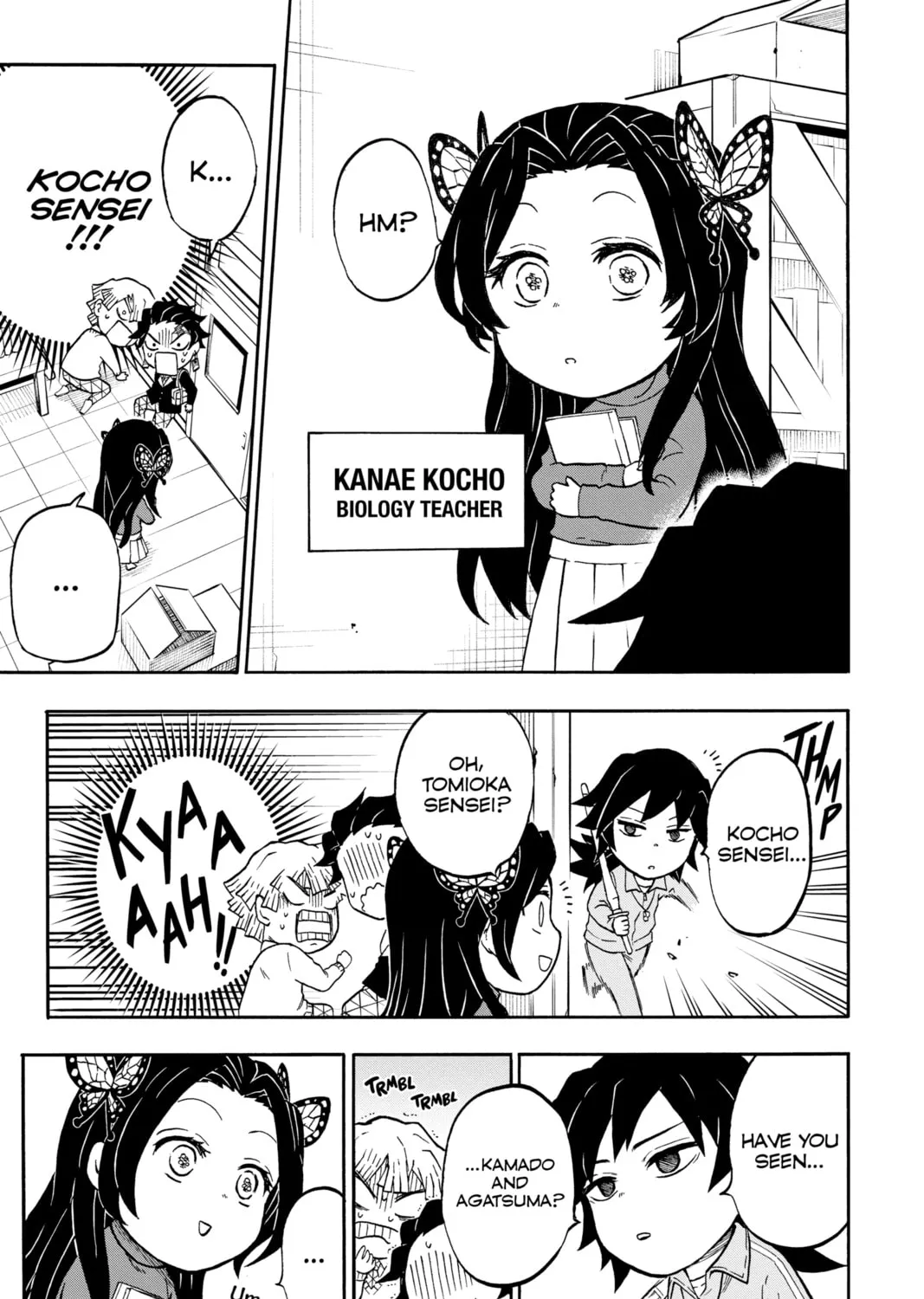 Read Demon Slayer: Kimetsu Academy chapter 1 image 56 on Lezhin