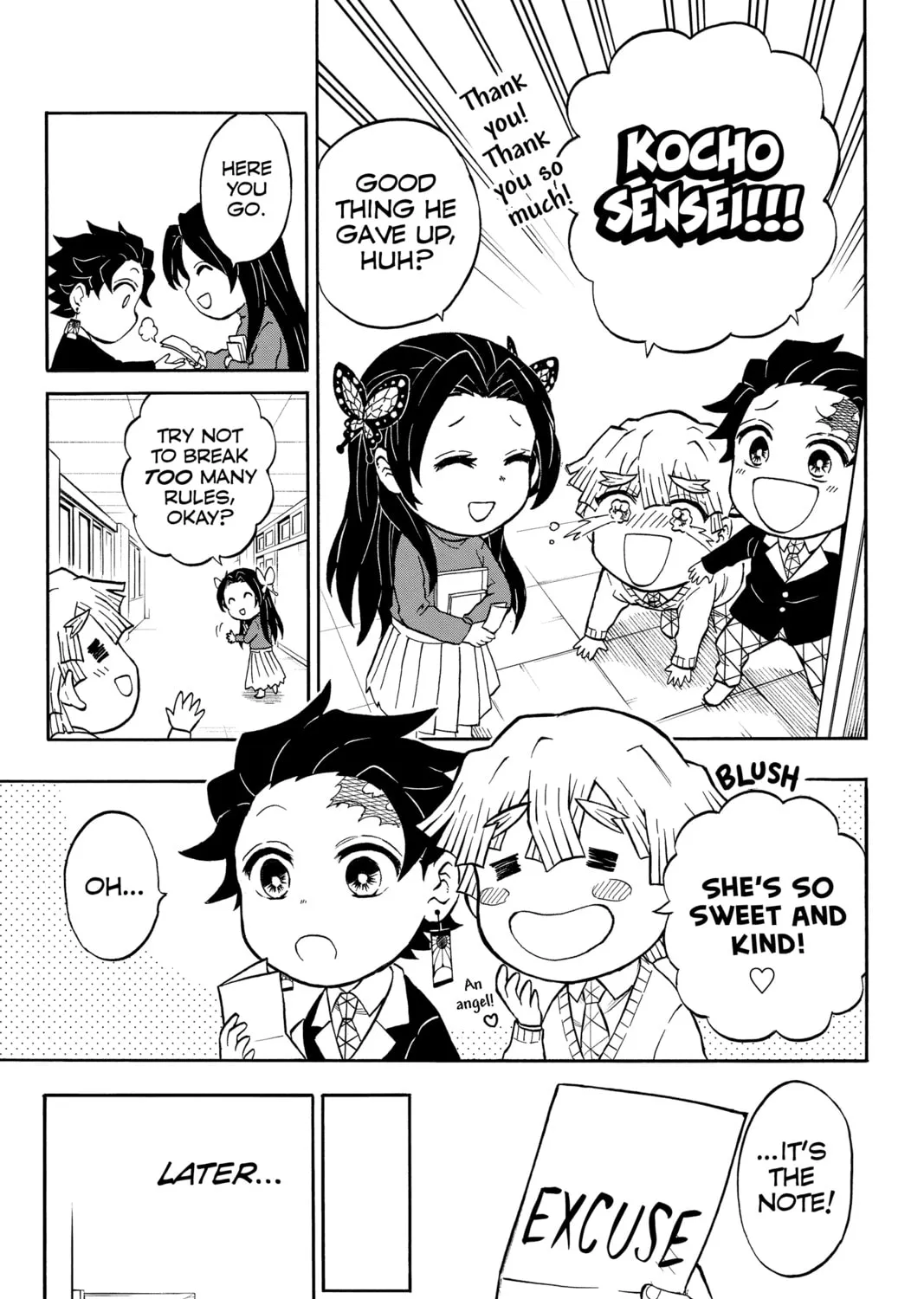 Read Demon Slayer: Kimetsu Academy chapter 1 image 60 on Lezhin