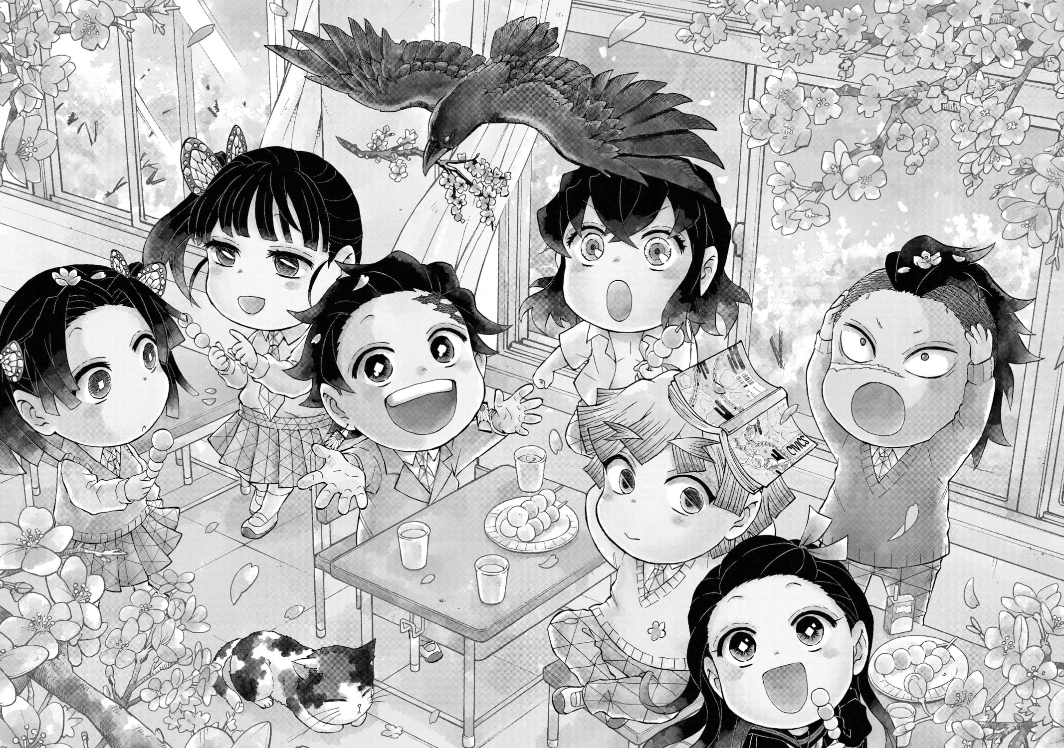 Read Demon Slayer: Kimetsu Academy chapter 10.5 image 10 on Lezhin