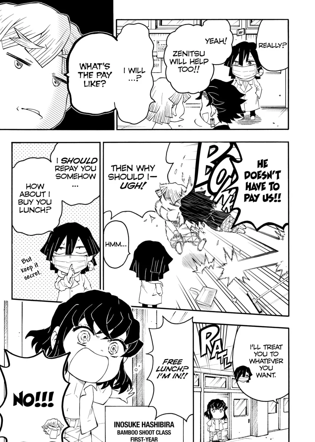 Read Demon Slayer: Kimetsu Academy chapter 10 image 14 on Lezhin