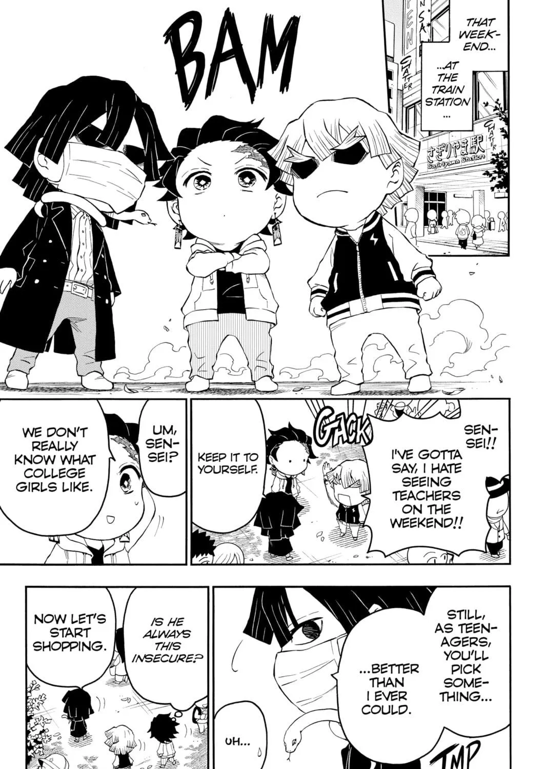 Read Demon Slayer: Kimetsu Academy chapter 10 image 18 on Lezhin