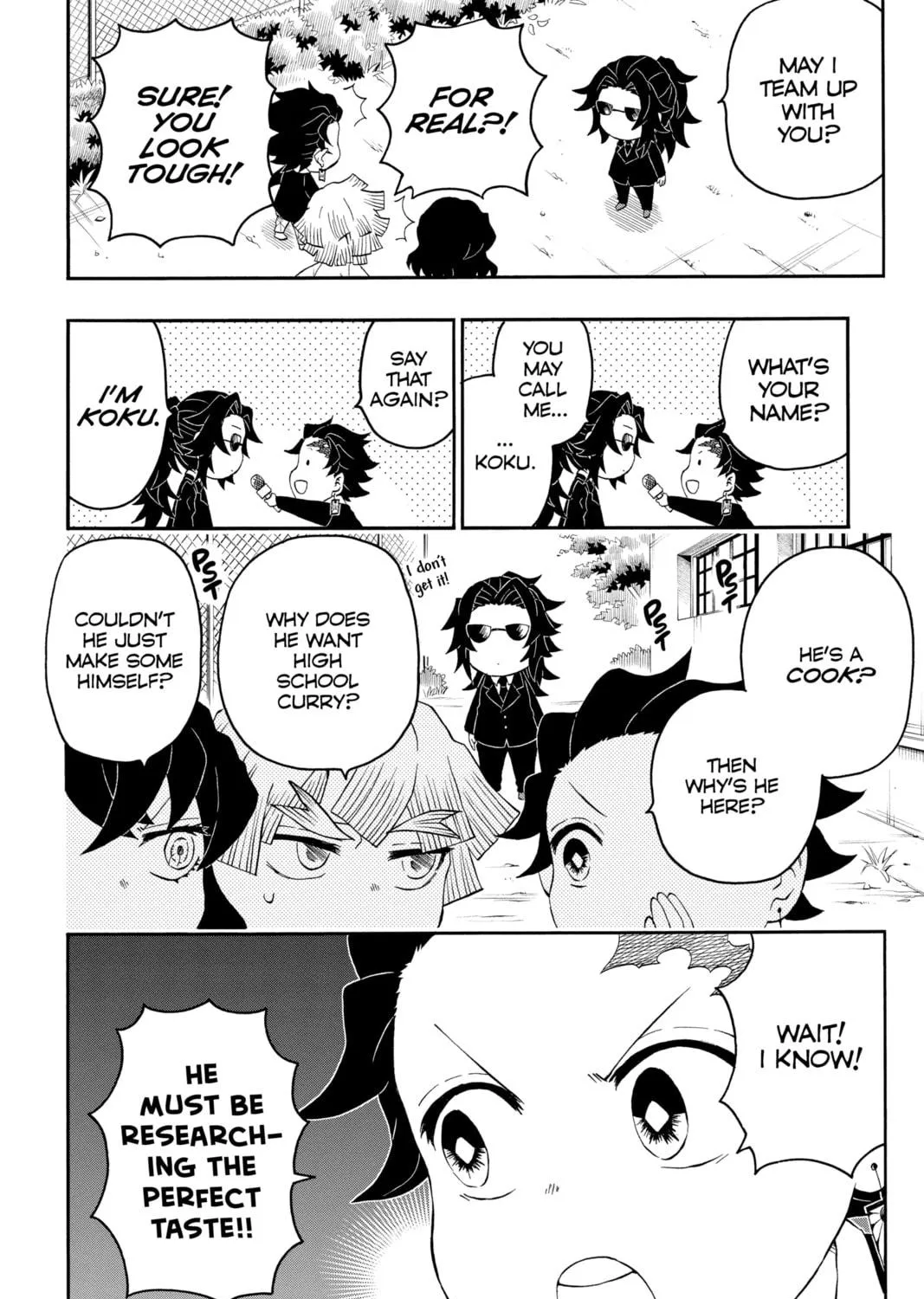 Read Demon Slayer: Kimetsu Academy chapter 12 image 18 on Lezhin