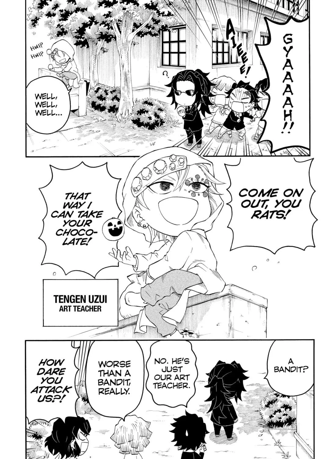 Read Demon Slayer: Kimetsu Academy chapter 12 image 22 on Lezhin