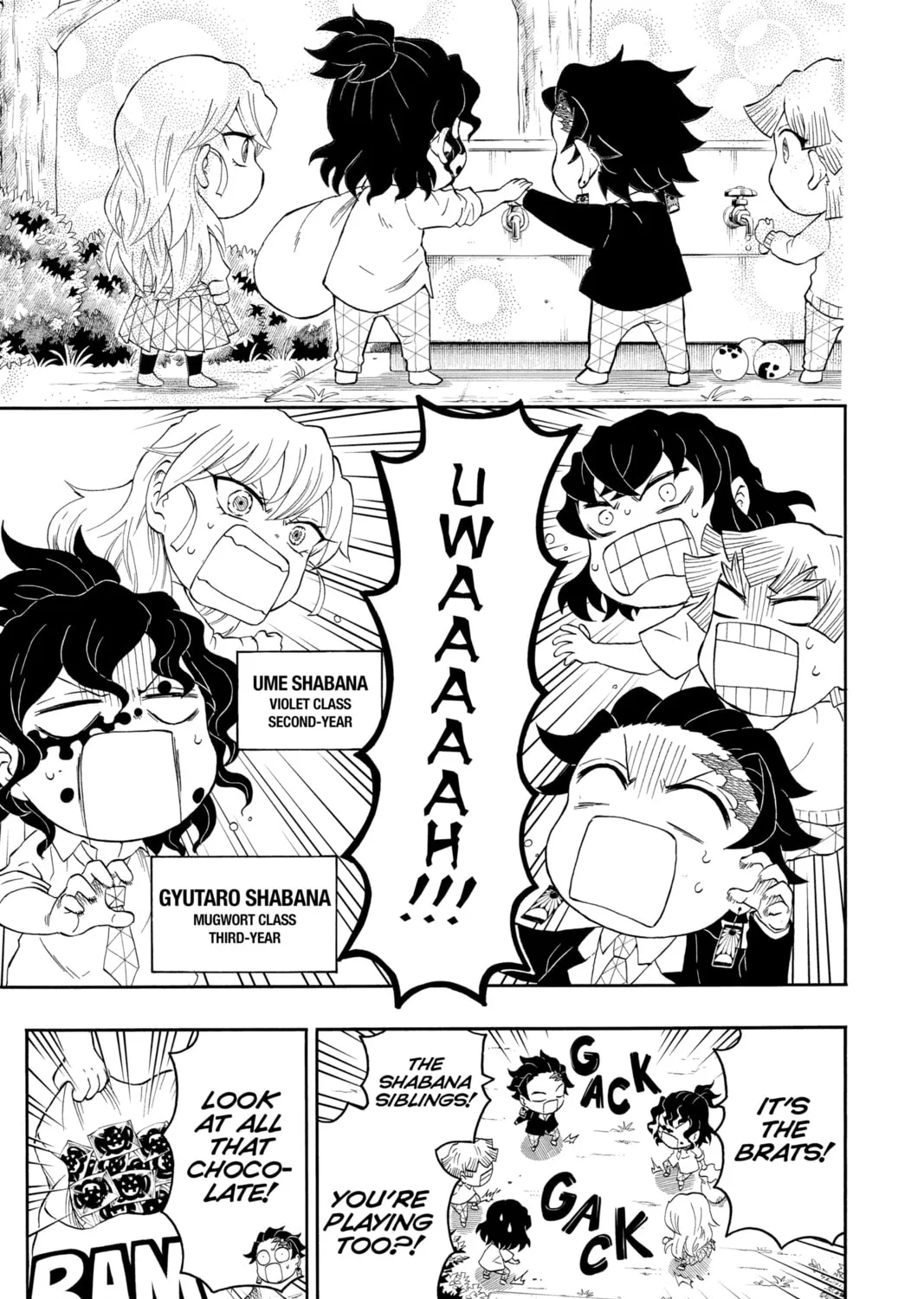 Read Demon Slayer: Kimetsu Academy chapter 12 image 32 on Lezhin