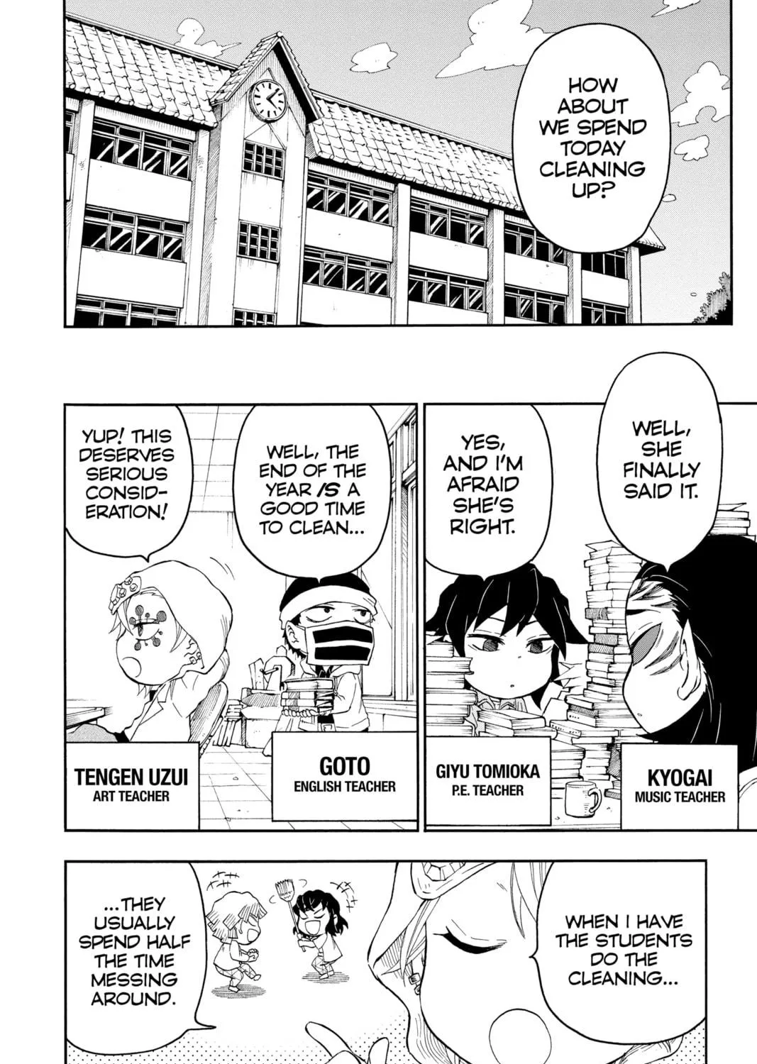Read Demon Slayer: Kimetsu Academy chapter 13 image 10 on Lezhin