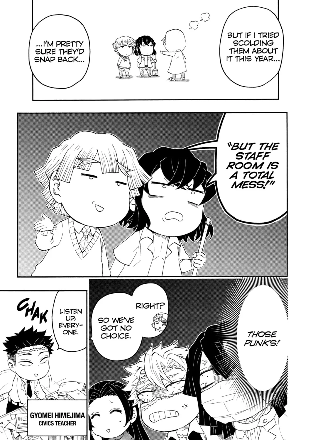 Read Demon Slayer: Kimetsu Academy chapter 13 image 12 on Lezhin