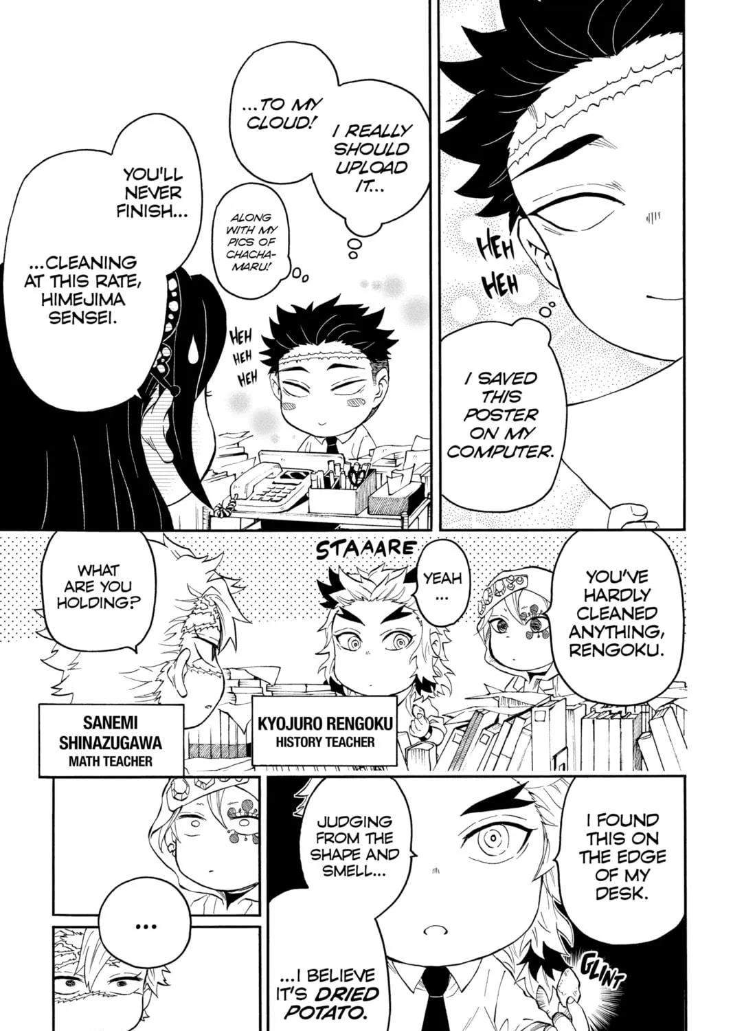 Read Demon Slayer: Kimetsu Academy chapter 13 image 16 on Lezhin