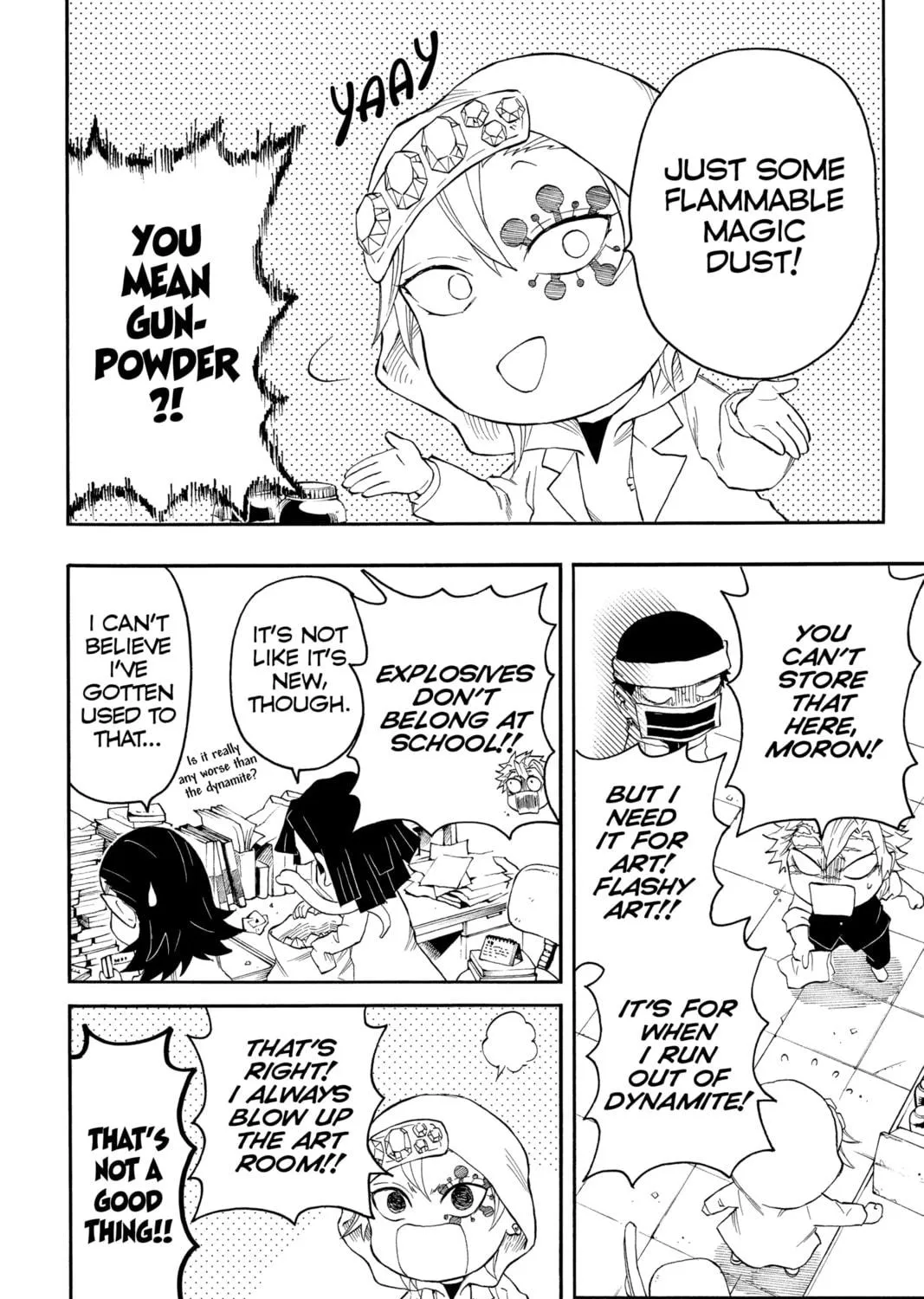 Read Demon Slayer: Kimetsu Academy chapter 13 image 22 on Lezhin