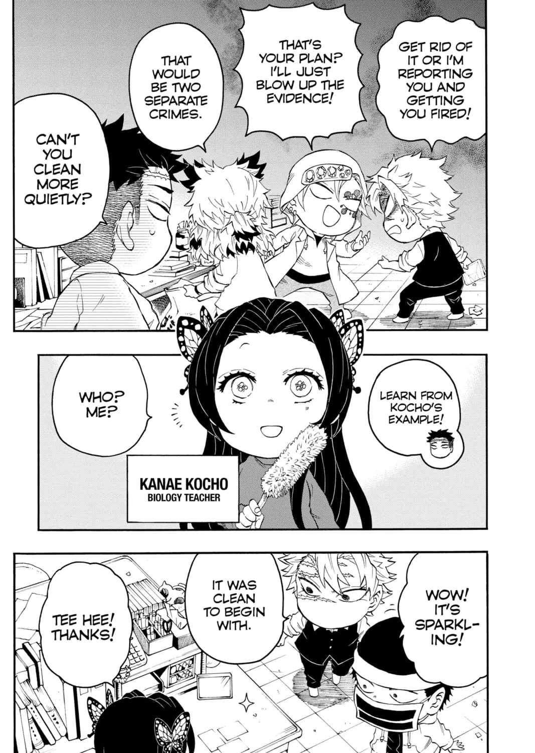 Read Demon Slayer: Kimetsu Academy chapter 13 image 24 on Lezhin