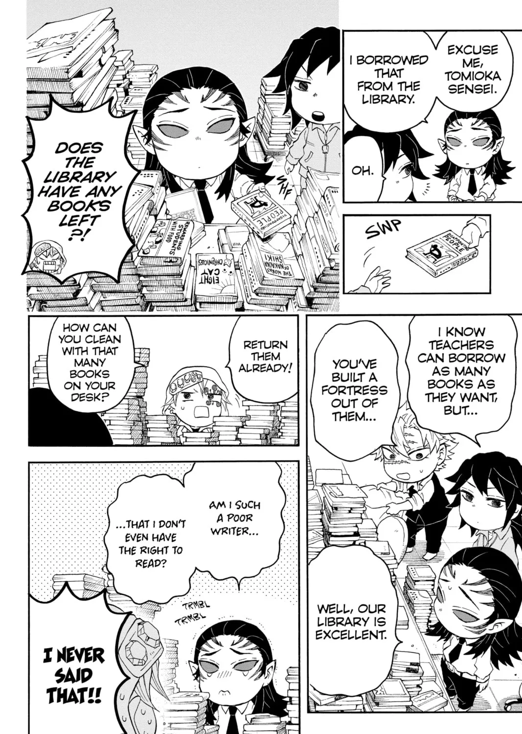 Read Demon Slayer: Kimetsu Academy chapter 13 image 30 on Lezhin