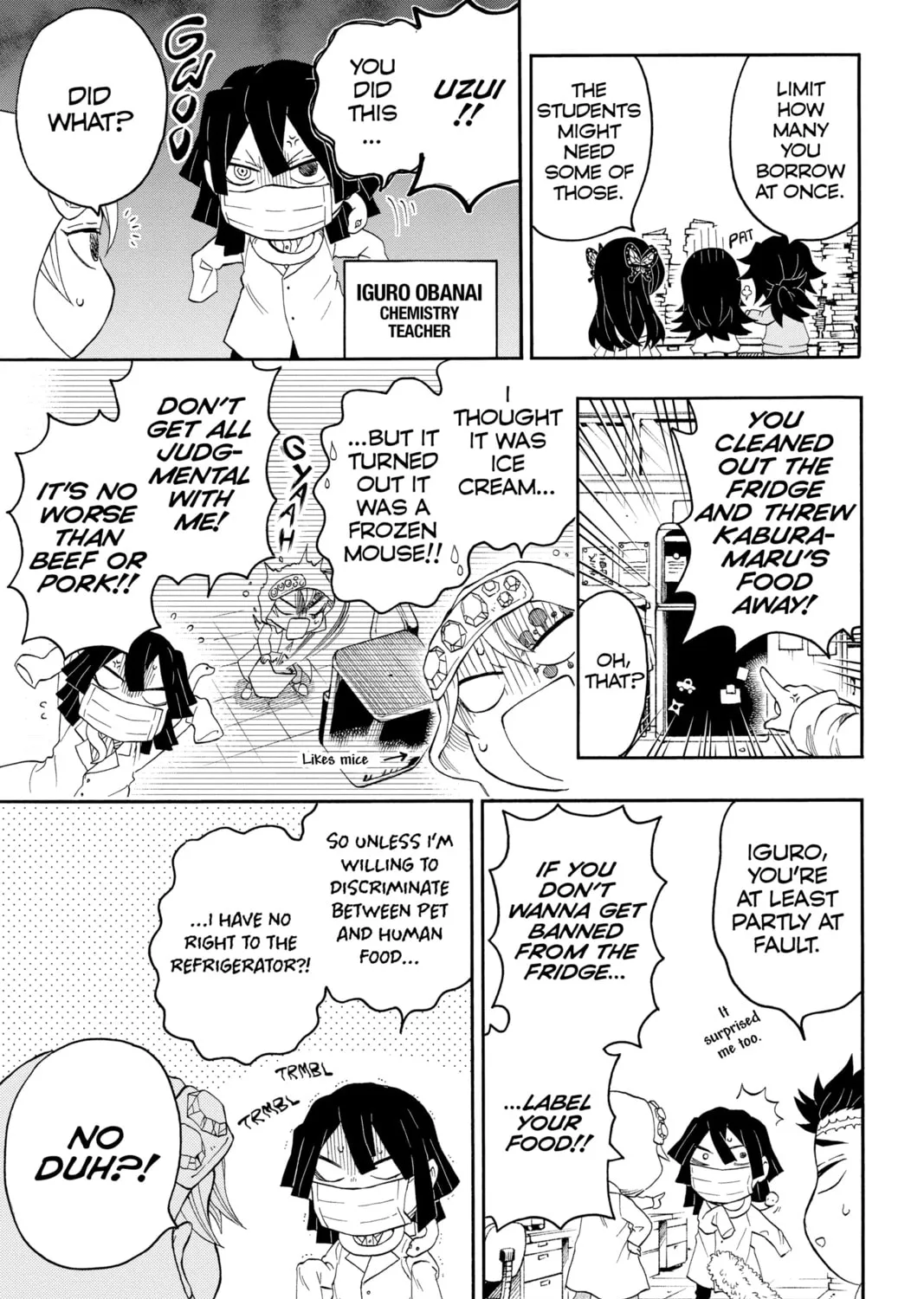 Read Demon Slayer: Kimetsu Academy chapter 13 image 32 on Lezhin