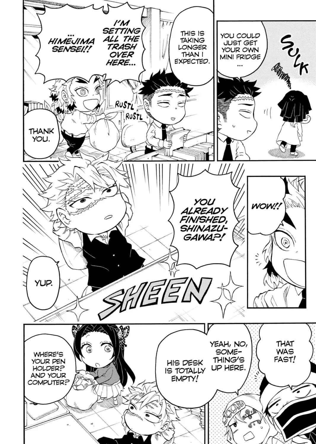 Read Demon Slayer: Kimetsu Academy chapter 13 image 34 on Lezhin
