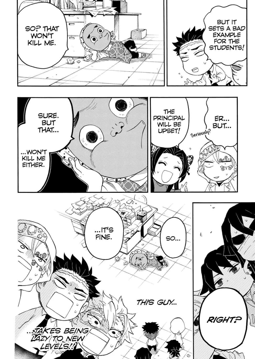 Read Demon Slayer: Kimetsu Academy chapter 13 image 50 on Lezhin