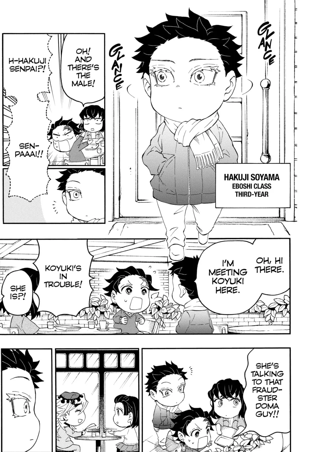 Read Demon Slayer: Kimetsu Academy chapter 14 image 12 on Lezhin