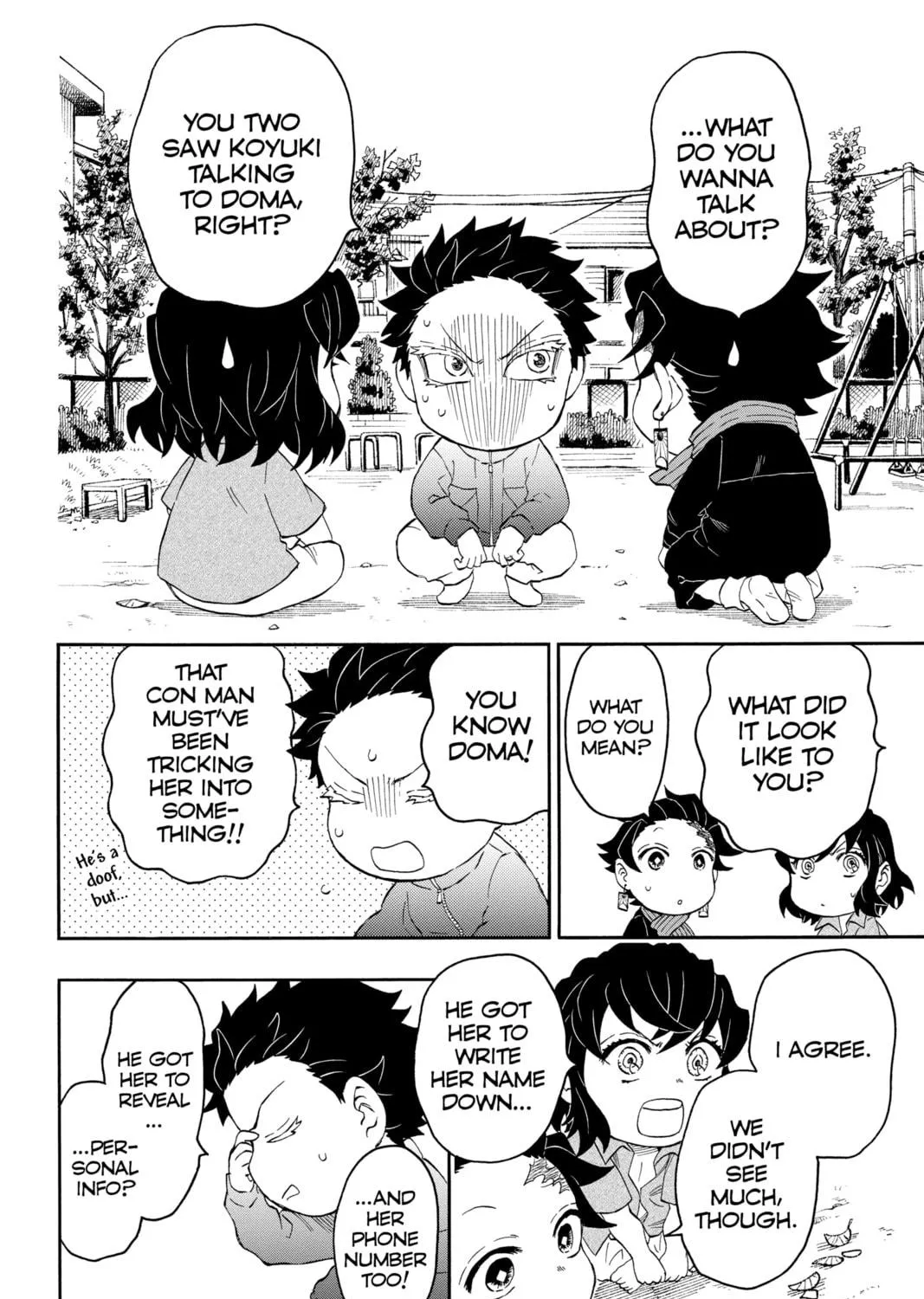 Read Demon Slayer: Kimetsu Academy chapter 14 image 22 on Lezhin