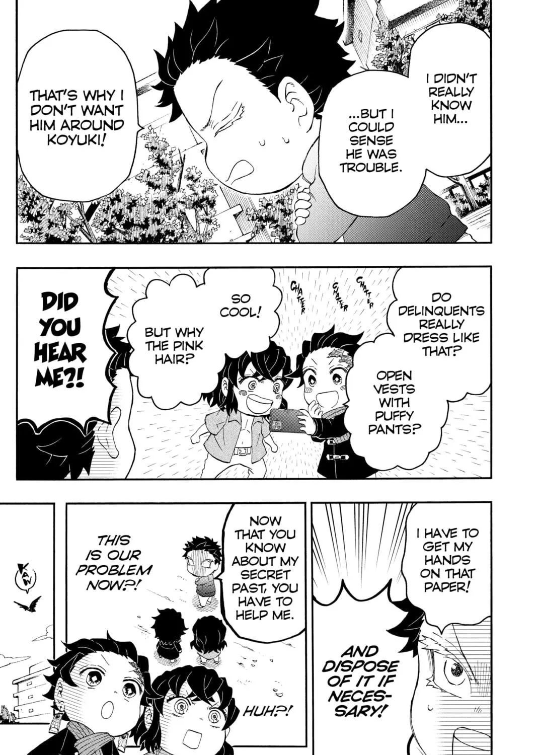 Read Demon Slayer: Kimetsu Academy chapter 14 image 28 on Lezhin