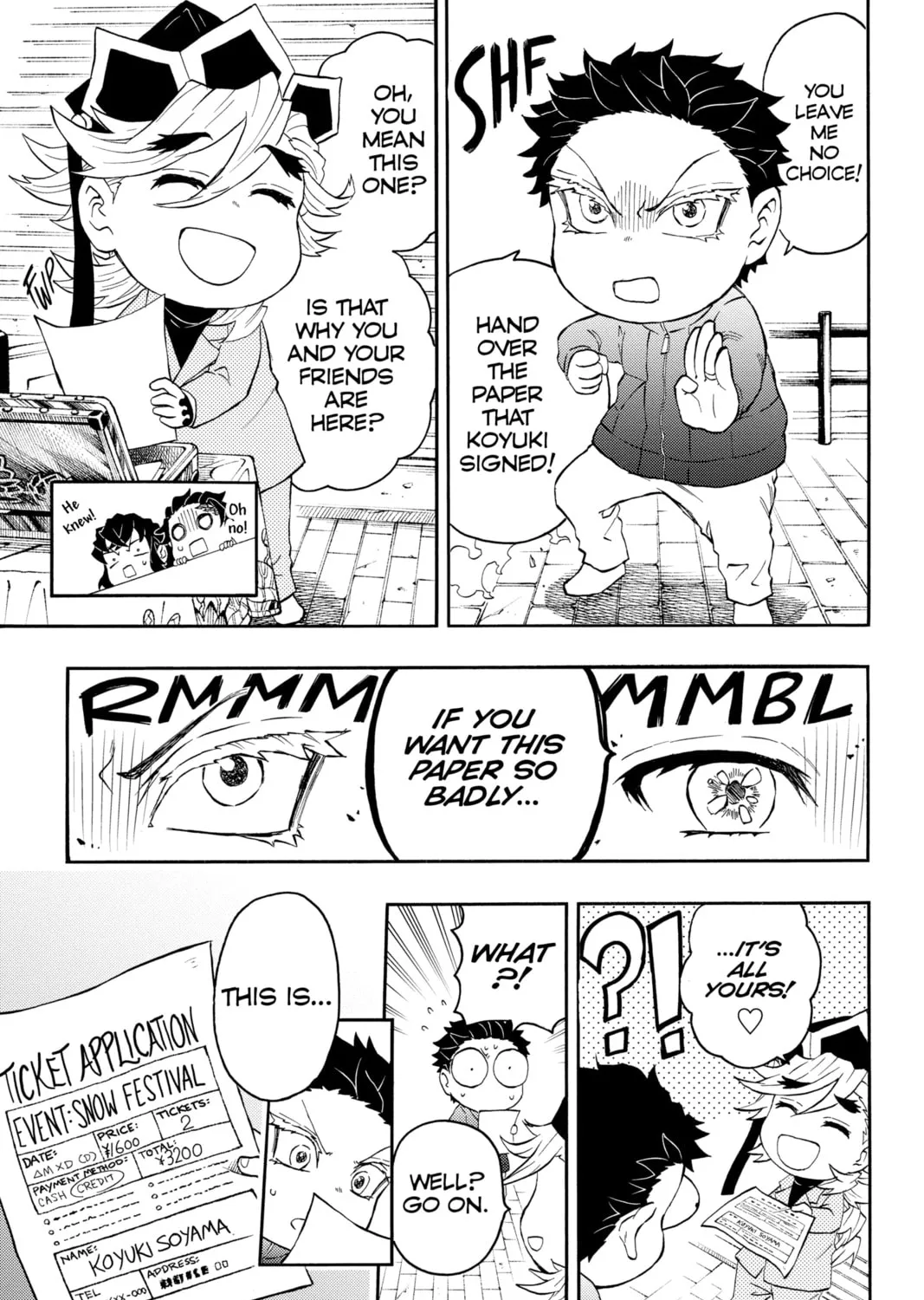 Read Demon Slayer: Kimetsu Academy chapter 14 image 56 on Lezhin