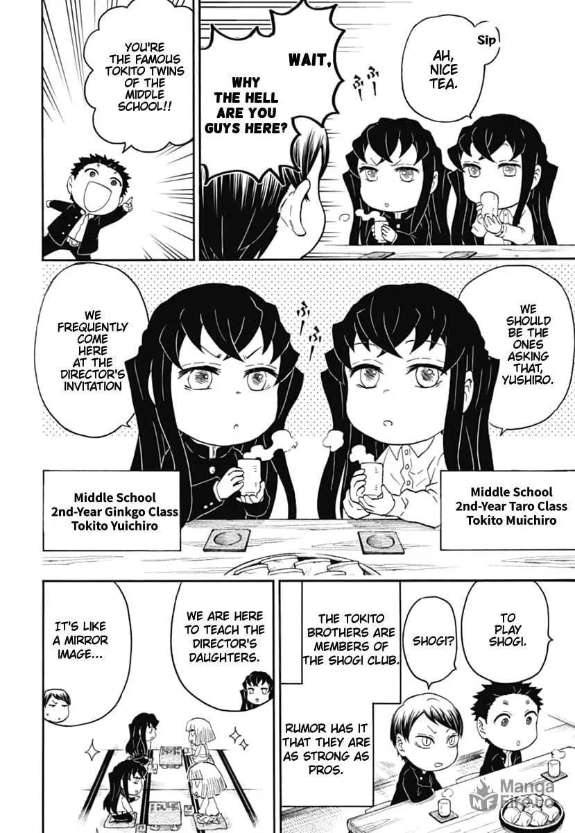 Read Demon Slayer: Kimetsu Academy chapter 17 image 8 on Lezhin