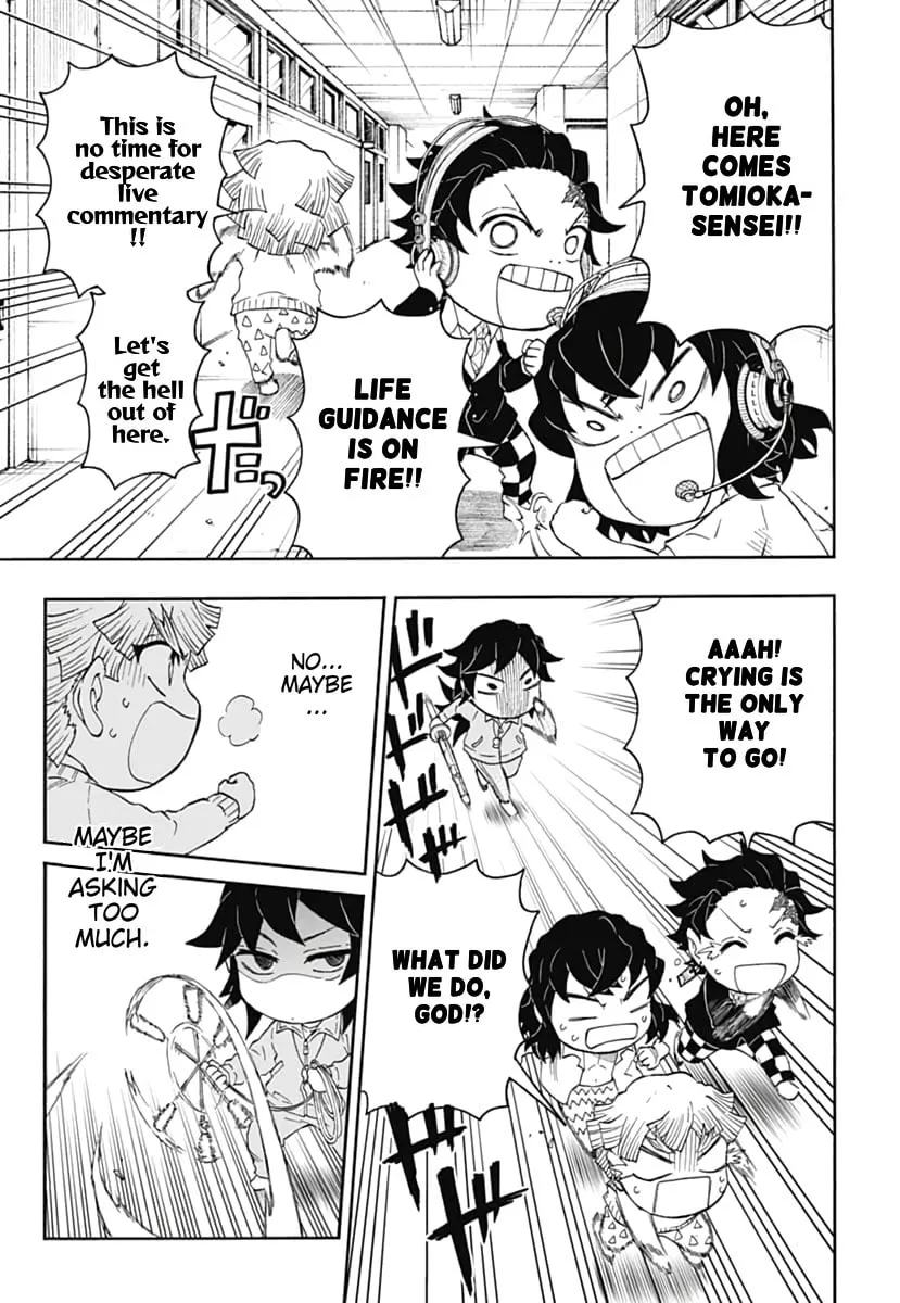 Read Demon Slayer: Kimetsu Academy chapter 18 image 21 on Lezhin