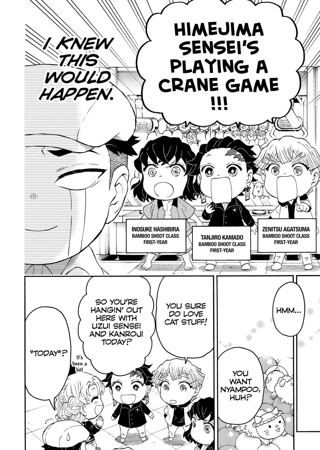 Read Demon Slayer: Kimetsu Academy chapter 19 image 14 on Lezhin