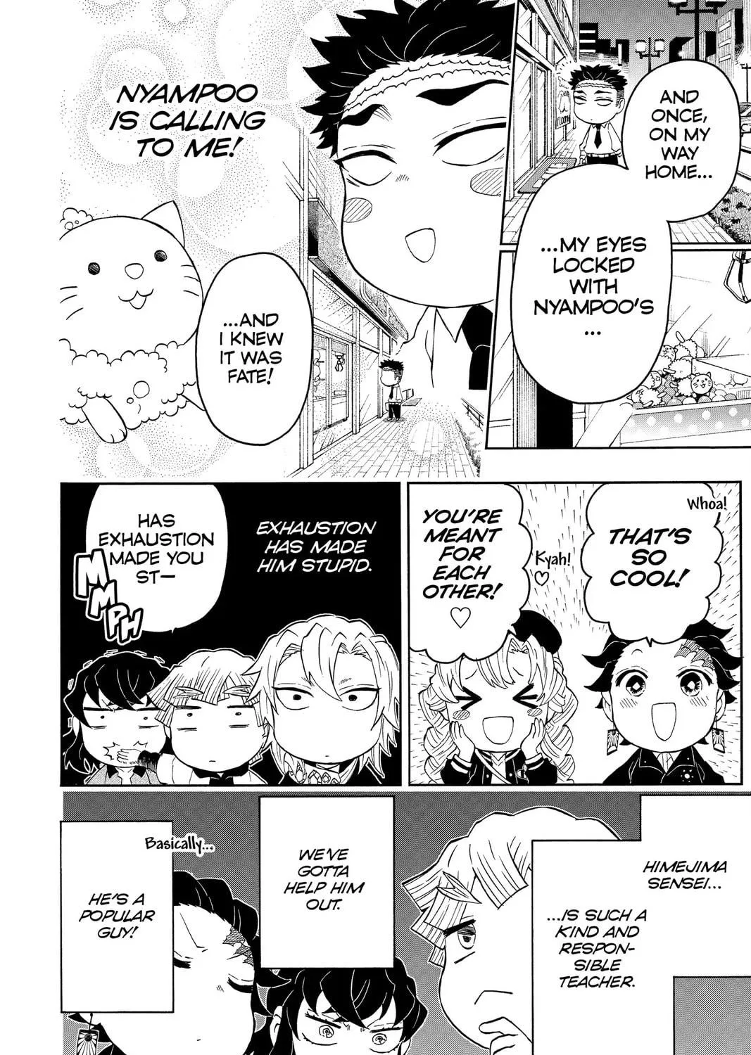Read Demon Slayer: Kimetsu Academy chapter 19 image 18 on Lezhin