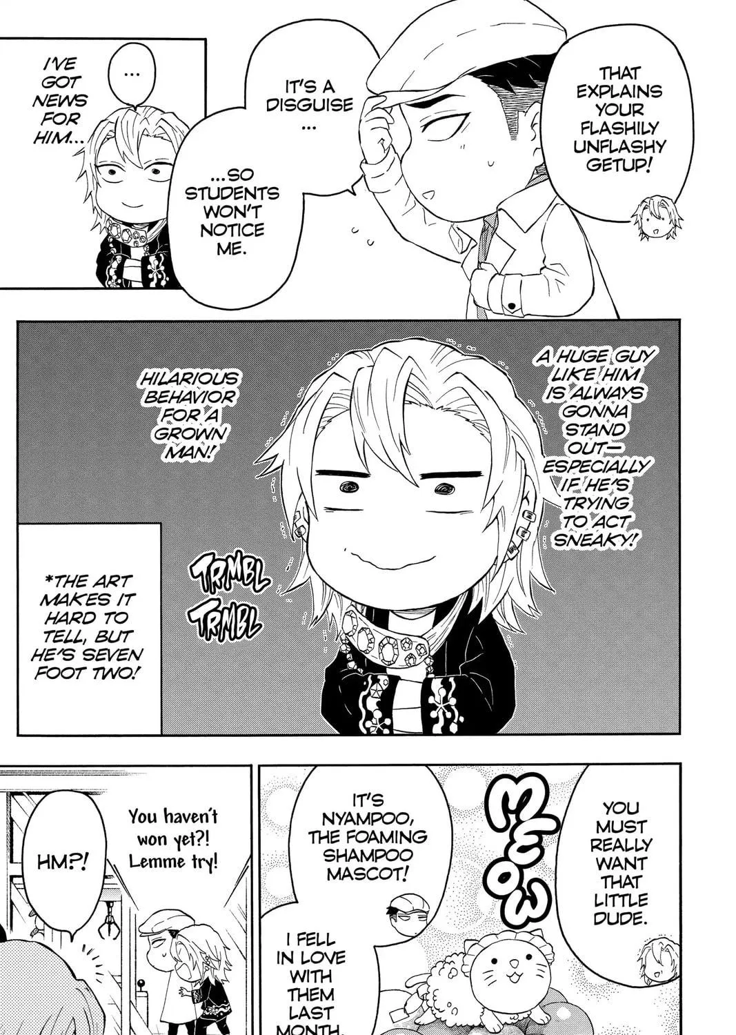 Read Demon Slayer: Kimetsu Academy chapter 19 image 8 on Lezhin