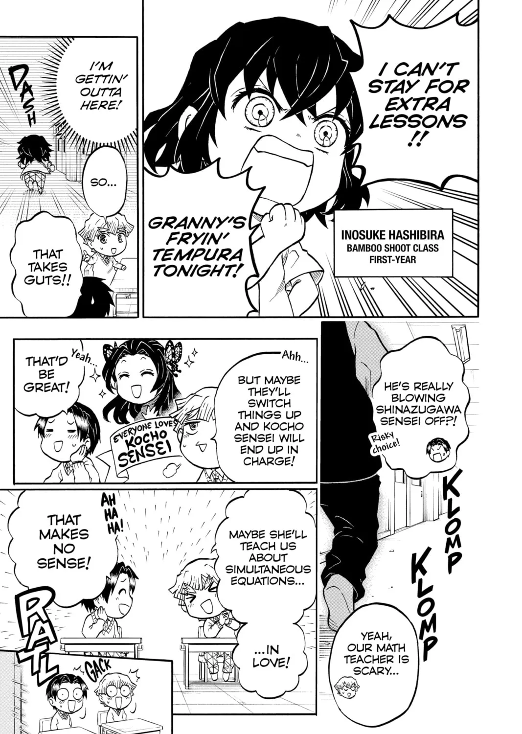 Read Demon Slayer: Kimetsu Academy chapter 2 image 24 on Lezhin