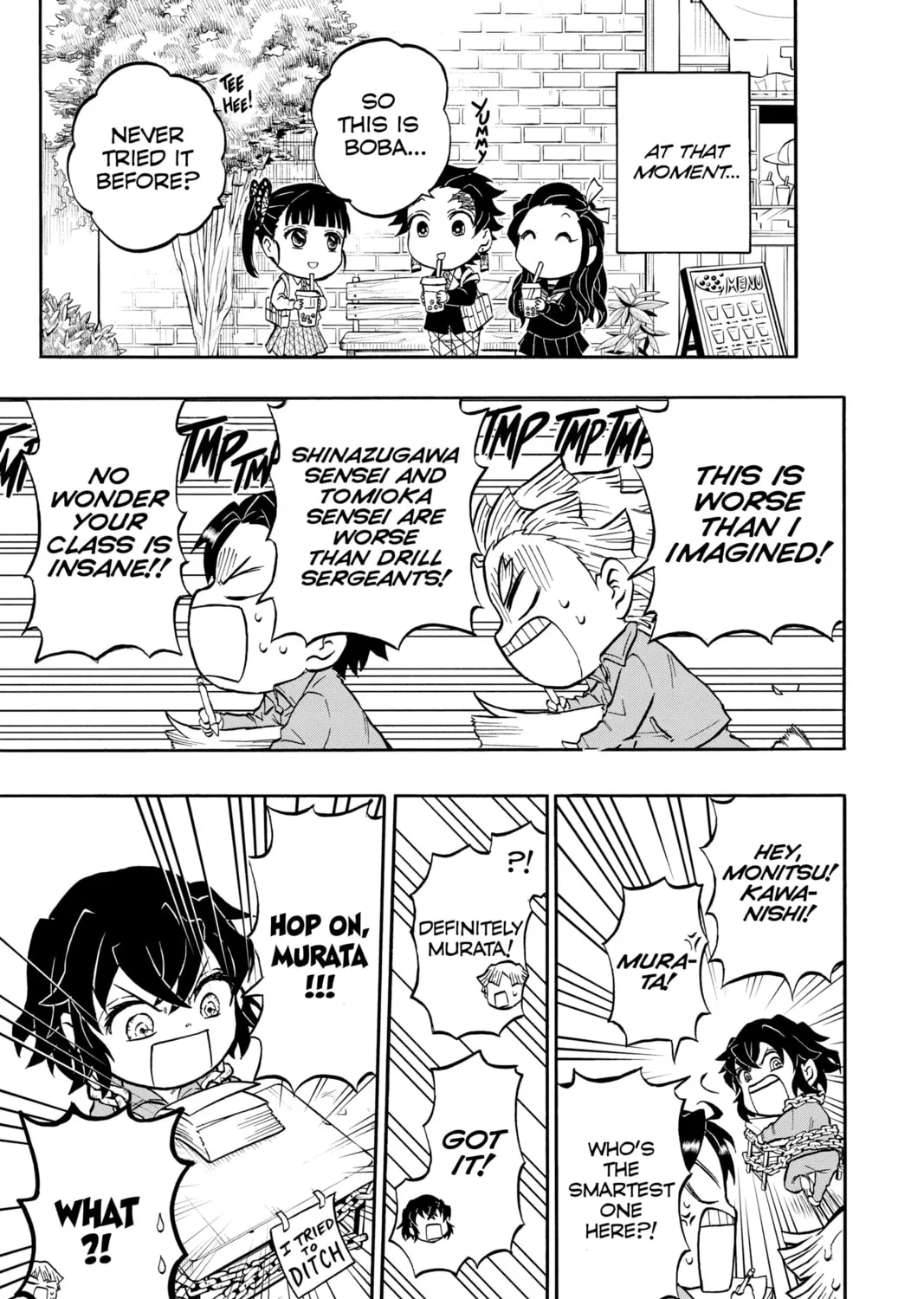 Read Demon Slayer: Kimetsu Academy chapter 2 image 36 on Lezhin