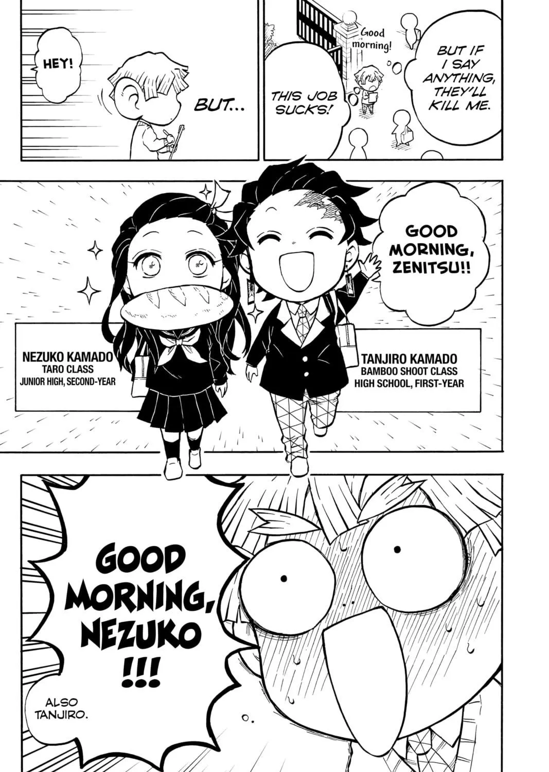 Read Demon Slayer: Kimetsu Academy chapter 2 image 4 on Lezhin