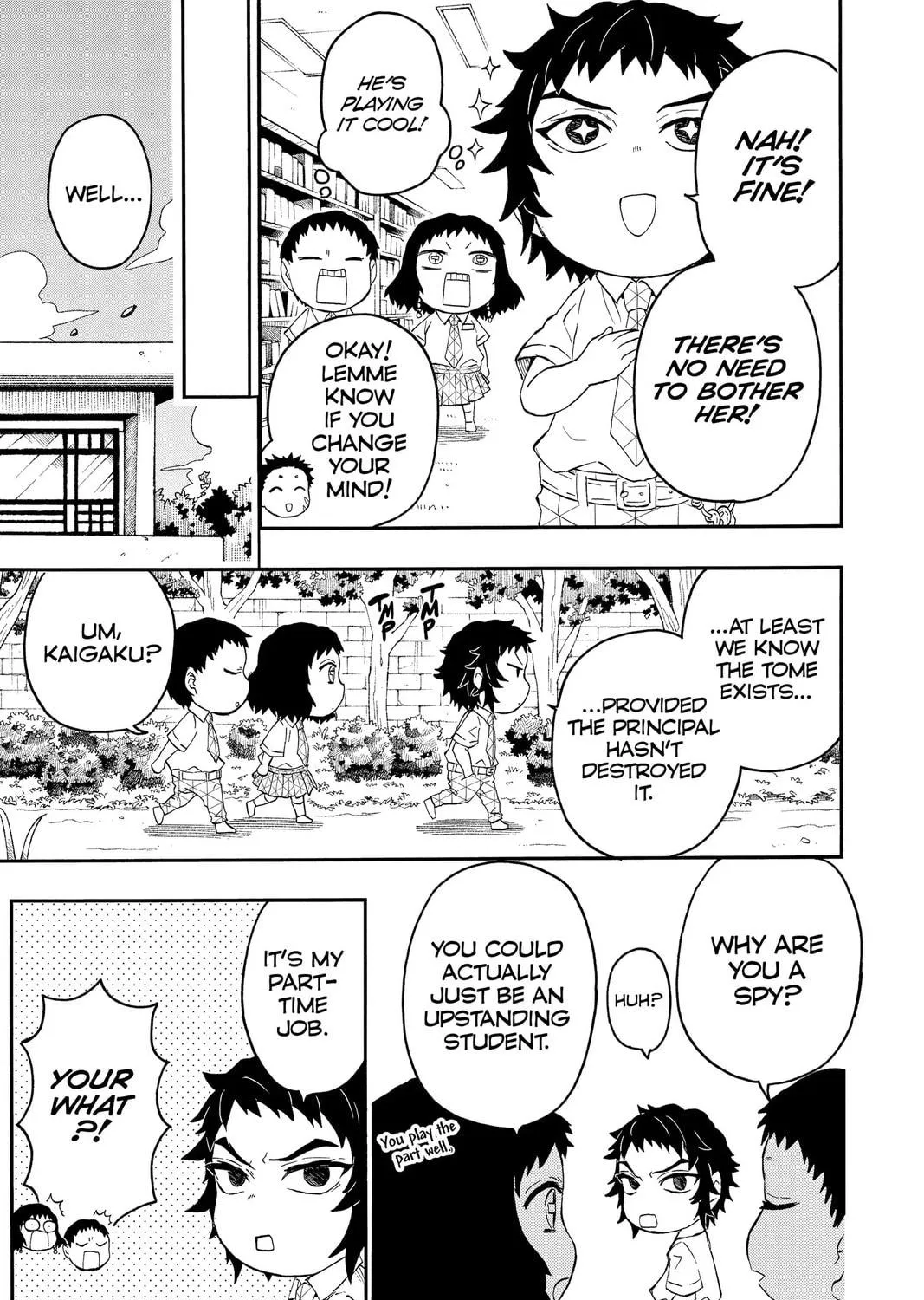 Read Demon Slayer: Kimetsu Academy chapter 20 image 28 on Lezhin