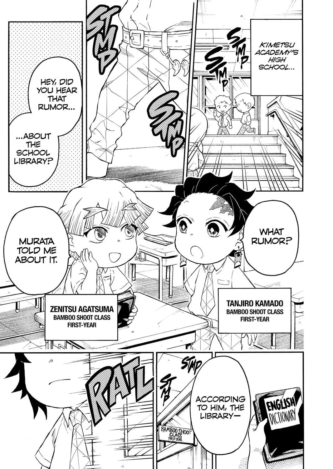 Read Demon Slayer: Kimetsu Academy chapter 20 image 4 on Lezhin