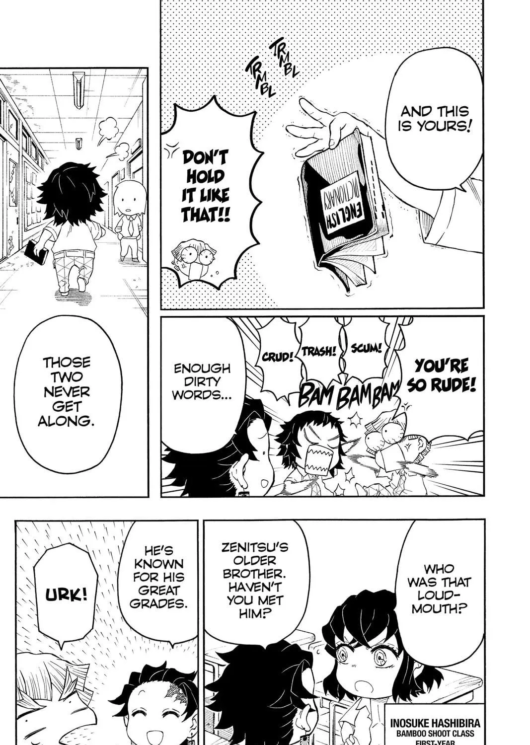 Read Demon Slayer: Kimetsu Academy chapter 20 image 8 on Lezhin