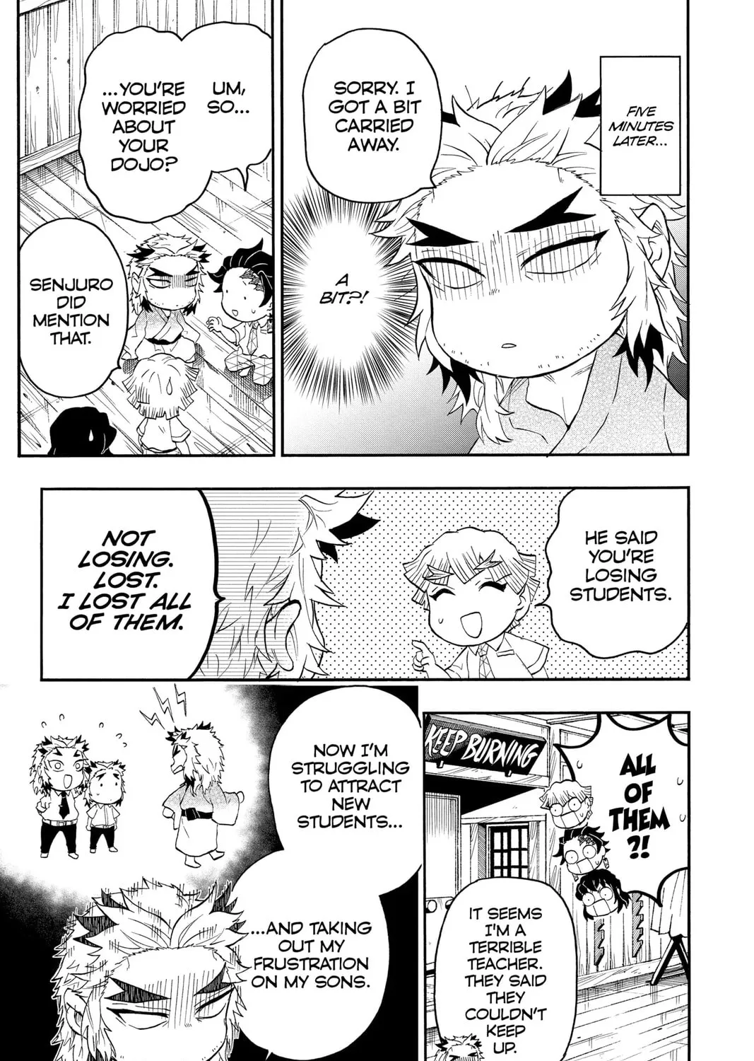 Read Demon Slayer: Kimetsu Academy chapter 22 image 24 on Lezhin