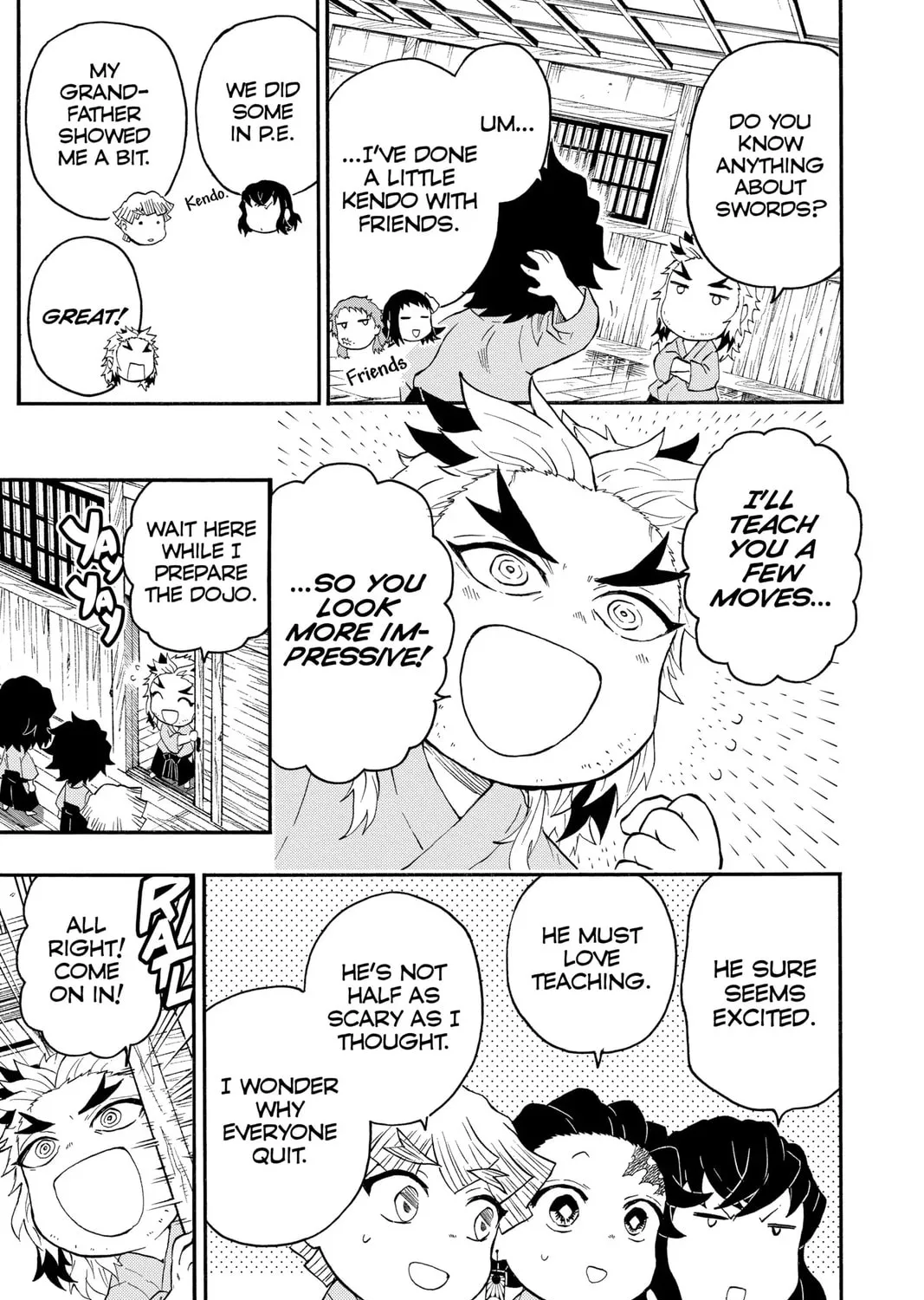 Read Demon Slayer: Kimetsu Academy chapter 22 image 36 on Lezhin