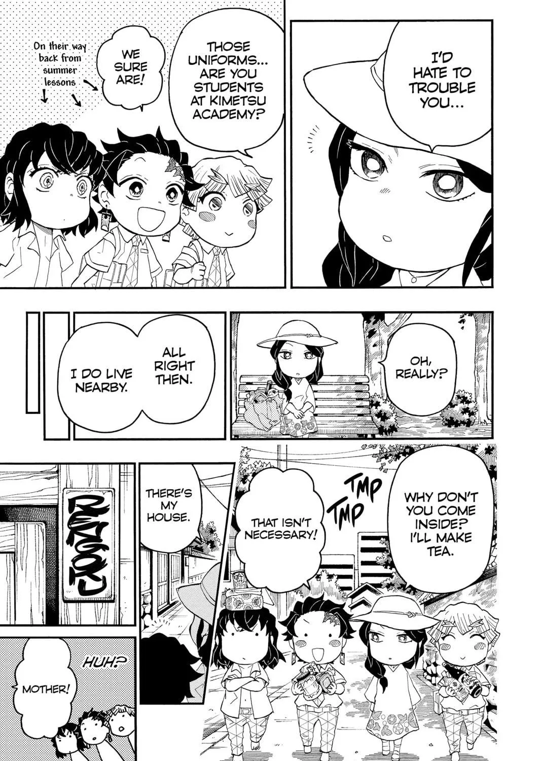 Read Demon Slayer: Kimetsu Academy chapter 22 image 8 on Lezhin
